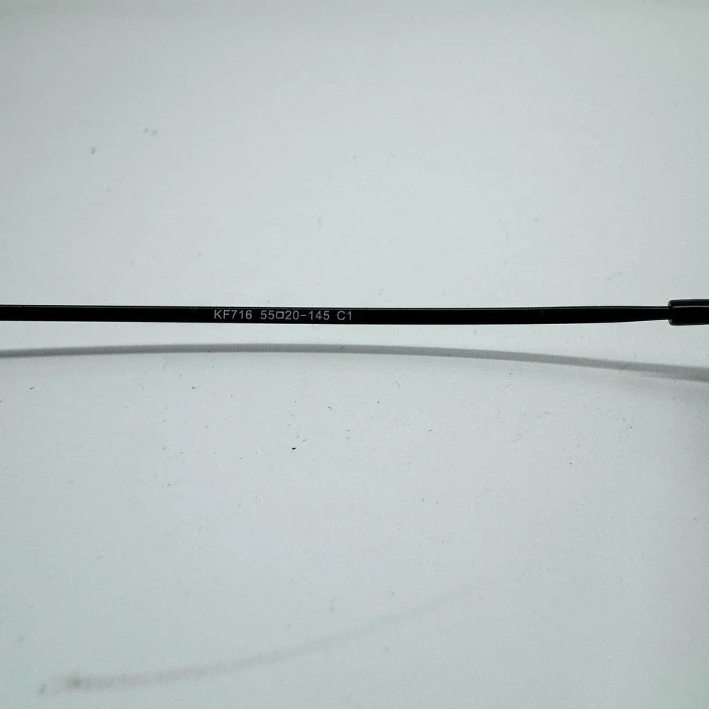 Konishi Eyeglasses Frame Japan KF716 55-20-145 Gunmetal Full Rim H9723‎